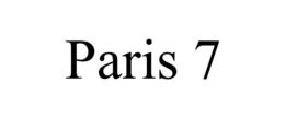 PARIS 7 trademark