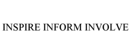 INSPIRE INFORM INVOLVE trademark