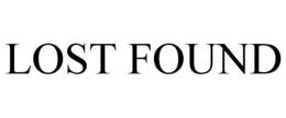 LOST FOUND trademark