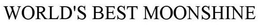 WORLD'S BEST MOONSHINE trademark