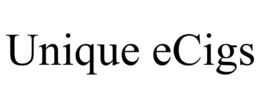 UNIQUE ECIGS trademark