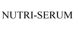NUTRI-SERUM trademark