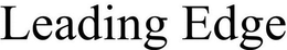 LEADING EDGE trademark