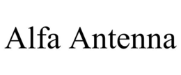 ALFA ANTENNA trademark