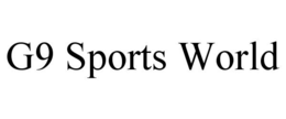 G9 SPORTS WORLD trademark