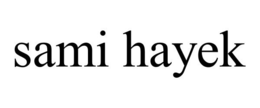 SAMI HAYEK trademark