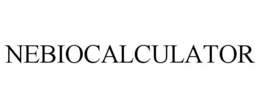 NEBIOCALCULATOR trademark