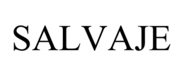 SALVAJE trademark