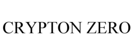 CRYPTON ZERO trademark