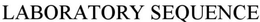 LABORATORY SEQUENCE trademark