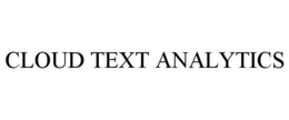 CLOUD TEXT ANALYTICS trademark