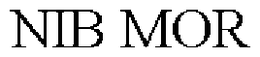 NIB MOR trademark