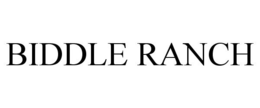 BIDDLE RANCH trademark