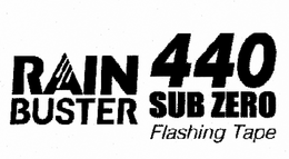 RAIN BUSTER 440 SUB ZERO FLASHING TAPE trademark