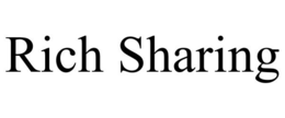 RICH SHARING trademark