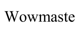 WOW-MASTE trademark