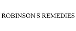 ROBINSON'S REMEDIES trademark