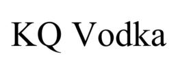 KQ VODKA trademark