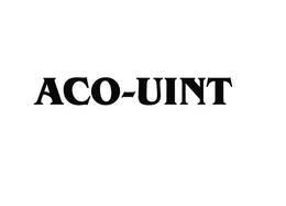 ACO-UINT trademark