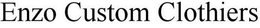 ENZO CUSTOM CLOTHIERS trademark