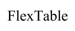 FLEXTABLE trademark