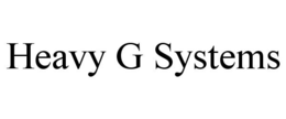 HEAVY G SYSTEMS trademark