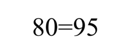 80=95 trademark