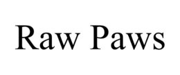 RAW PAWS trademark