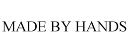 MADE BY HANDS trademark