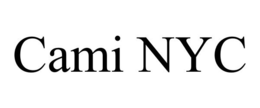 CAMI NYC trademark