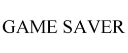 GAME SAVER trademark