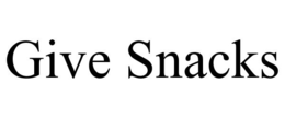 GIVE SNACKS trademark