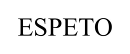 ESPETO trademark