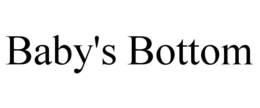 BABY'S BOTTOM trademark