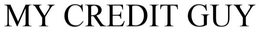 MY CREDIT GUY trademark
