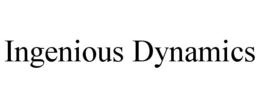 INGENIOUS DYNAMICS trademark