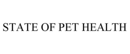 STATE OF PET HEALTH trademark