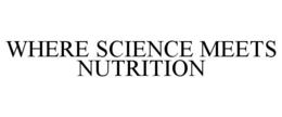 WHERE SCIENCE MEETS NUTRITION trademark