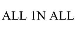 ALL 1N ALL trademark