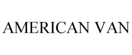 AMERICAN VAN trademark