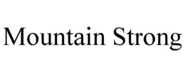MOUNTAIN STRONG trademark