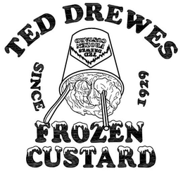 TED DREWES FROZEN CUSTARD SINCE 1929 trademark