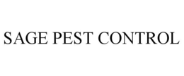 SAGE PEST CONTROL trademark