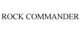 ROCK COMMANDER trademark