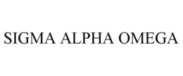 SIGMA ALPHA OMEGA trademark