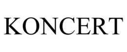 KONCERT trademark
