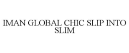 IMAN GLOBAL CHIC SLIP INTO SLIM trademark