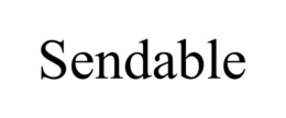 SENDABLE trademark