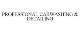 PROFESSIONAL CARWASHING & DETAILING trademark