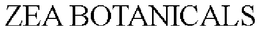ZEA BOTANICALS trademark